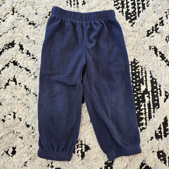 Carter's Baby Boy 2 Piece Long Sleeve Fleece Zipper Hoodie Pants Set 12M - Picture 4 of 6